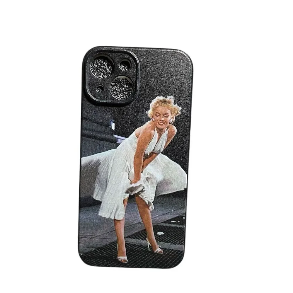 Marilyn Monroe iPhone 15/15 Pro Max Case Vintage Glamour Design